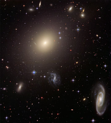 Cluster of Diverse Galaxies